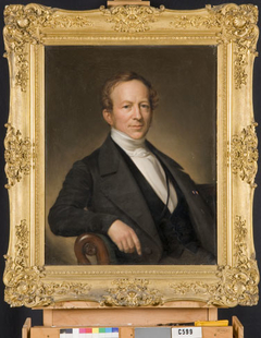 Jonkheer Hendrik Ludolf Wichers (1800-1853) by Jan Baptist van der Hulst