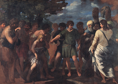 Joseph sold by his brothers by Giovanni Maria Bottala