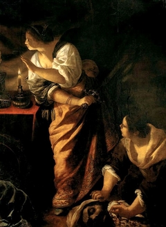 Judith and Maidservant with Head of Holofernes by Artemisia Gentileschi