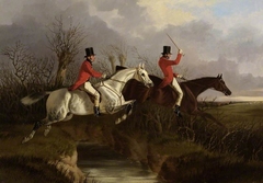 Jumping the Brook by John Dalby