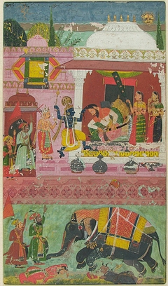 Kanada Ragini, from a Ragamala Series by anonymous painter