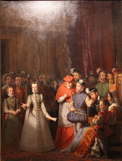 L’Éducation de Marie Stuart à la cour de François II by Gillot Saint-Evre by Gillot Saint-Evre