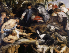 La Chasse au sanglier by Peter Paul Rubens