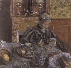 La liseuse by Édouard Vuillard