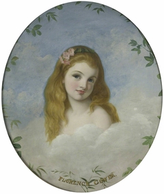 Lady Florence Sutherland-Leveson-Gower, Lady Florence Chaplin (d.1881) as a Child by Anonymous