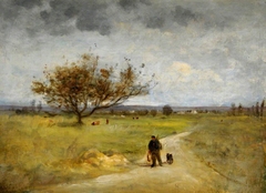 Landscape by Jean-Baptiste-Camille Corot