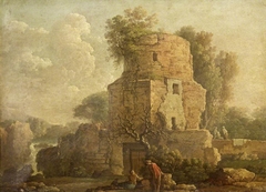 Landscape with a Ruin by Carlo Bonavia