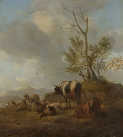 Landscape with Animals by Willem Romeyn