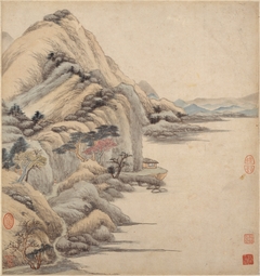 Landscapes in the styles of ancient masters by Wang Jian