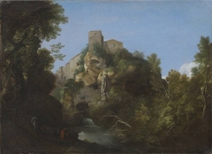 Landschaft bei Tivoli by Cornelius van Poelenburgh