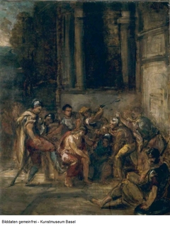 Le Christ au prétoire by Eugène Delacroix