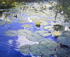 Lillies of the Gloaming by Clive Kirk