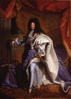 Louis XIV, King of France (1638-1715) by Hyacinthe Rigaud