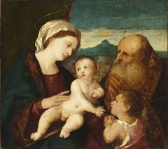 Madonna and Child with the Infant Saint John and a Bishop Saint