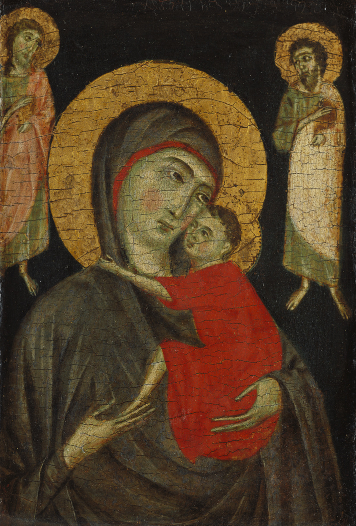 Madonna and Christ Child with Two Saints