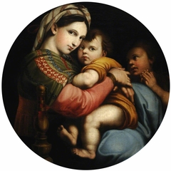 Madonna della sedia (after Raphael) by after Raphael