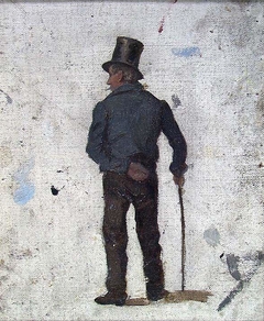 Man with Walking-stick by Frederik Collett