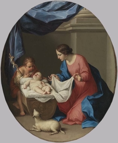 Maria mit Kind und Johannesknaben by Carlo Maratta