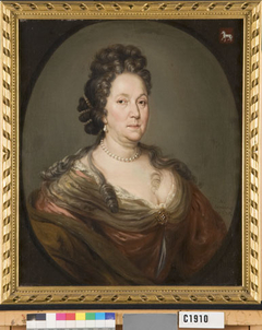 Maria van Assendelft (1638-1731). Wife of Adriaan van der Lely by Nicolaas Stramot II