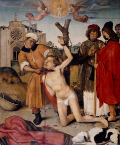 Martyrdom of Saint Cucuphas by Ayne Bru