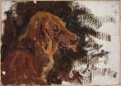 Maryino – study of dog’s head for the “Portrait of Prince Golitsyn” by Jan Ciągliński