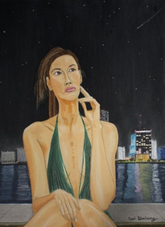 Miami Mona Lisa by Josh Goehring