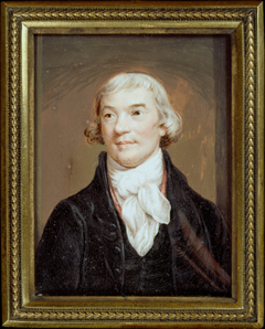 Miniature portrait of Noel Desenfans (after Northcote) by Anonymous