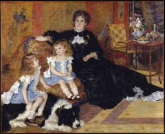 Mme. Charpentier and Her Children by Auguste Renoir
