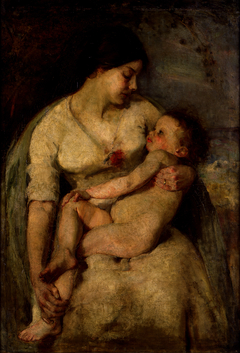 Mother and child by Grace Joel