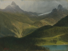 Mountain Landscape by Albert Bierstadt