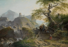 Mountainous Landscape near Düsseldorf by Gerard van Nijmegen