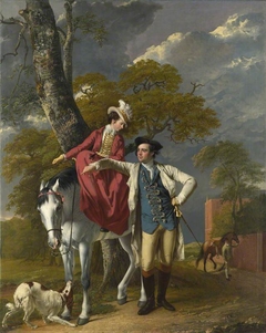 Mr and Mrs Thomas Coltman by Joseph Wright of Derby