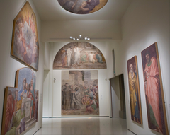 Mural paintings from the Herrera Chapel by Annibale Carracci