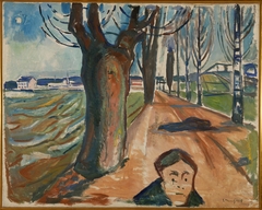 Murder on the Road by Edvard Munch