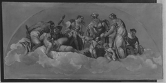 Mythologisch-allegorische Darstellung in der Villa Barbaro (nach Veronese)