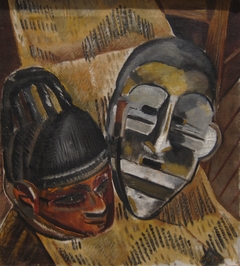 Negro Masks by Malvin Gray Johnson