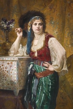 Odalisque by Charles Louis Müller