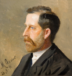 Oscar Boeck by Michael Peter Ancher