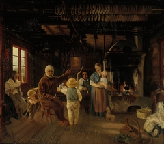 Peasant Cottage in Nauvo (War Veteran’s Tale) by Anders Ekman