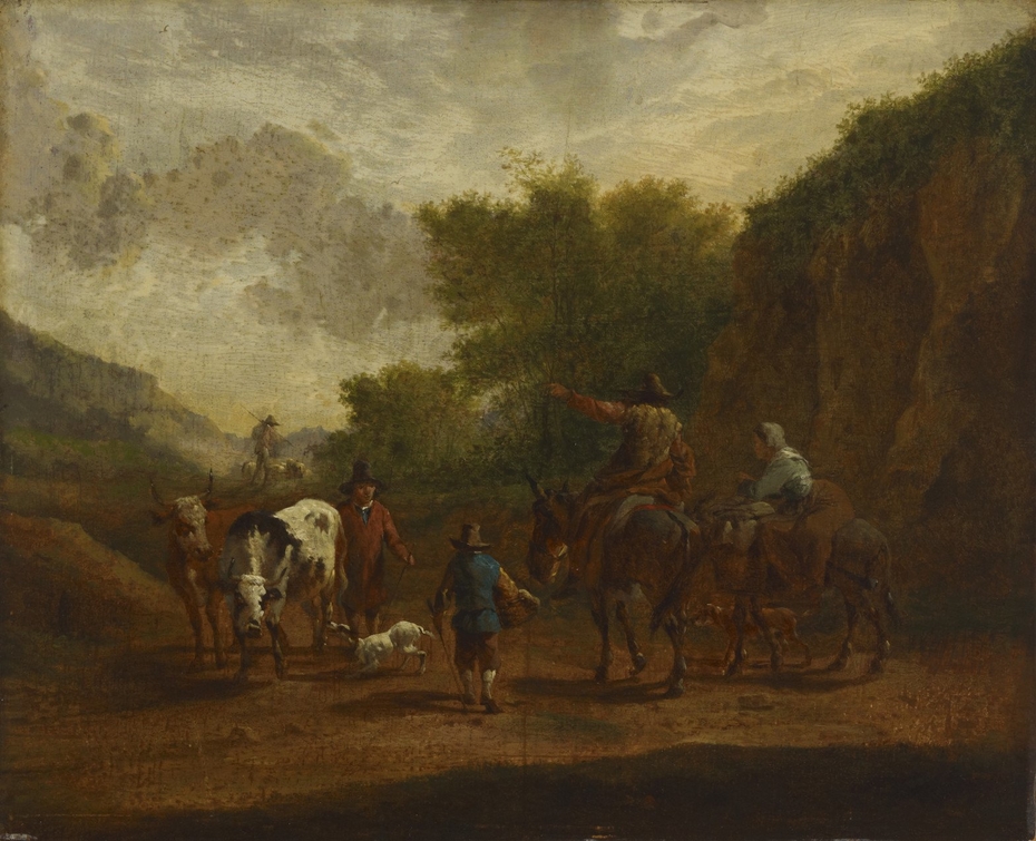 Peasants on the road