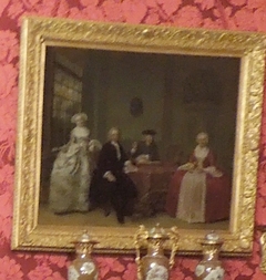 Portrait de Johanna Catherina van den Broek (1721-1788) et sa famille by Tibout Regters