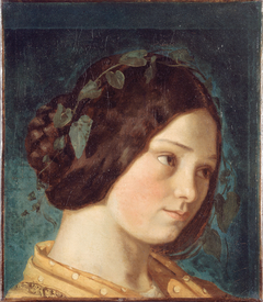 Portrait de Zélie Courbet by Gustave Courbet
