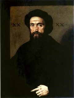 Portrait of a bearded man by Georg Pencz