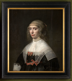 Portrait of a unknown woman, possibly of the Van Bemmel family by Michiel Jansz van Mierevelt
