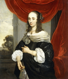 Portrait of a woman by Jacob van Loo