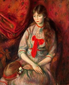 Portrait of a Young Girl by William James Glackens