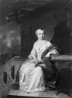 Portrait of Agatha Heronima Nobel (1728-1822) by Jan Palthe