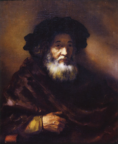 Portrait of an Old Man in a Cape