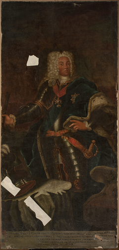 Portrait of Augustus II the Strong (1670–1733) by nieznany malarz polski