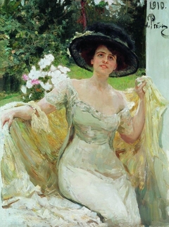 Portrait of Bella Gorskaya by Ilya Repin
